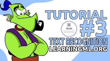 LearningML | Tutorial #3:  Text Recognition Demo | FAIaS