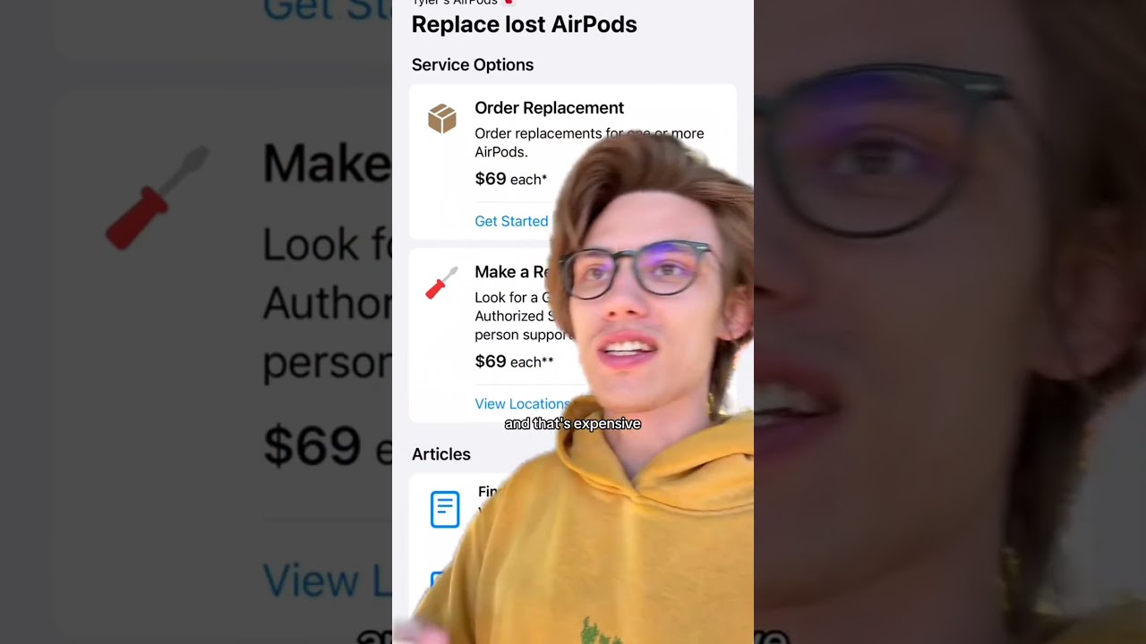 Replace Lost AirPods Shorts Airpods Headphones Tips