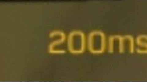 How 200 ms in CODM looks like in Real Life!