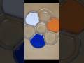 🧡+💙+🤍 #viral #shorts #art #satisfying #colormixingmagic