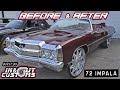 BEFORE & AFTER : Donkmaster Debuts 72 IMPALA - LS Swap, Stitched By Slick Interior , Rucci Wheels