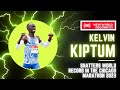 Kelvin kiptum shatters world record in chicago marathon 2023