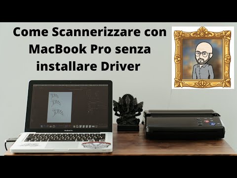 Come scannerizzare con MacBook Pro senza installare Software e senza configurare scanner