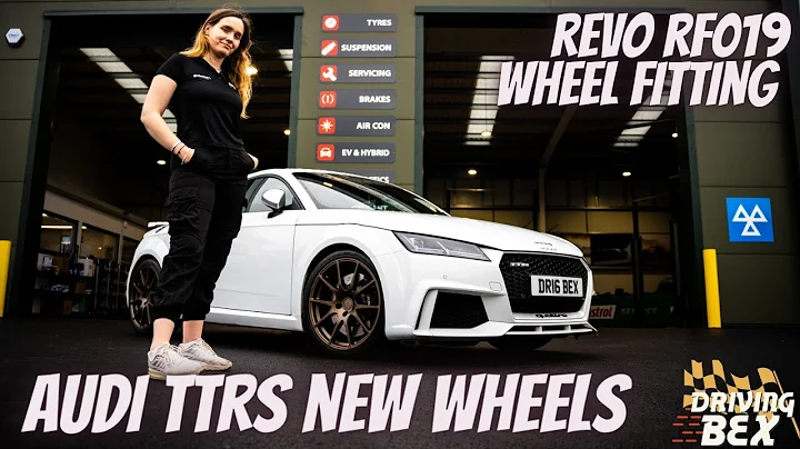 Revo RF019 Matte Bronze Alloy & Eibach Spacers Fitting | Audi TTRS Modifications