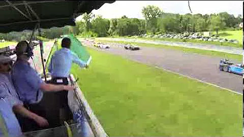 Green Flag - Lime Rock Park - ALMS - Tequila Patron - Racing - Sports Cars - ESPN - Dannel Malloy