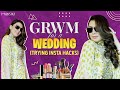 Get Ready With Me For A Wedding Trying Insta Hacks  Hansika Motwani