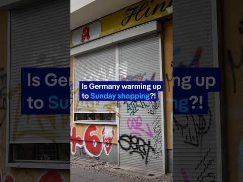 Germany's strict Sunday <strong>shopping</strong> laws are changing | DW News