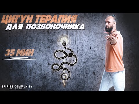 Мощный комплекс цигун для позвоночника ☯ Упражнения для спины + энергетические практики