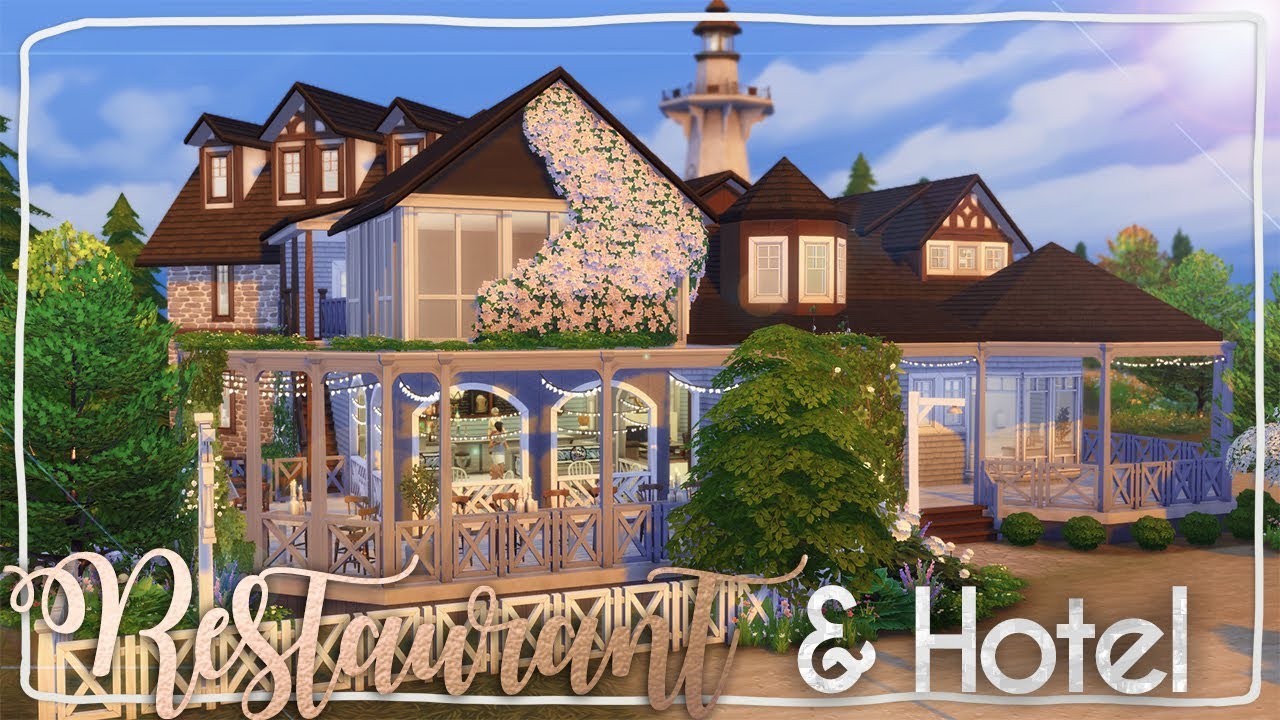 Deadgrass Isle Hotel & Restaurant ~ The Sims 4 Speed Build