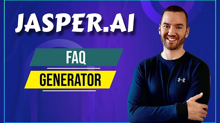 Unlocking the Power of Jasper.ai FAQ Generator!