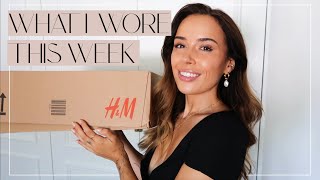 NEW IN MANGO and H&M HAUL + WHAT I WORE THIS WEEK | Suzie Bonaldi