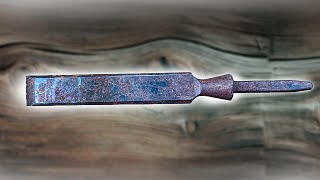 Rusty chisel restoration || Old tools