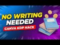 How to Design Low Content Books on Canva for Amazon KDP
