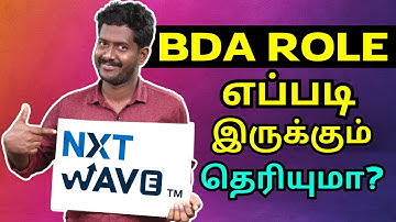 [Tamil] NxtWave BDA Job Role Complete Details | 6 Months Experience as NxtWave BDA | CGE-Sales