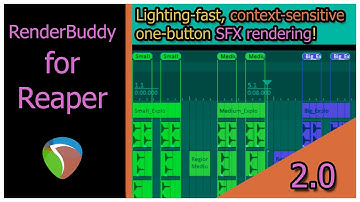RenderBuddy 2.0 Update - Now with a Manager and more (Reaper Rendering Tool)