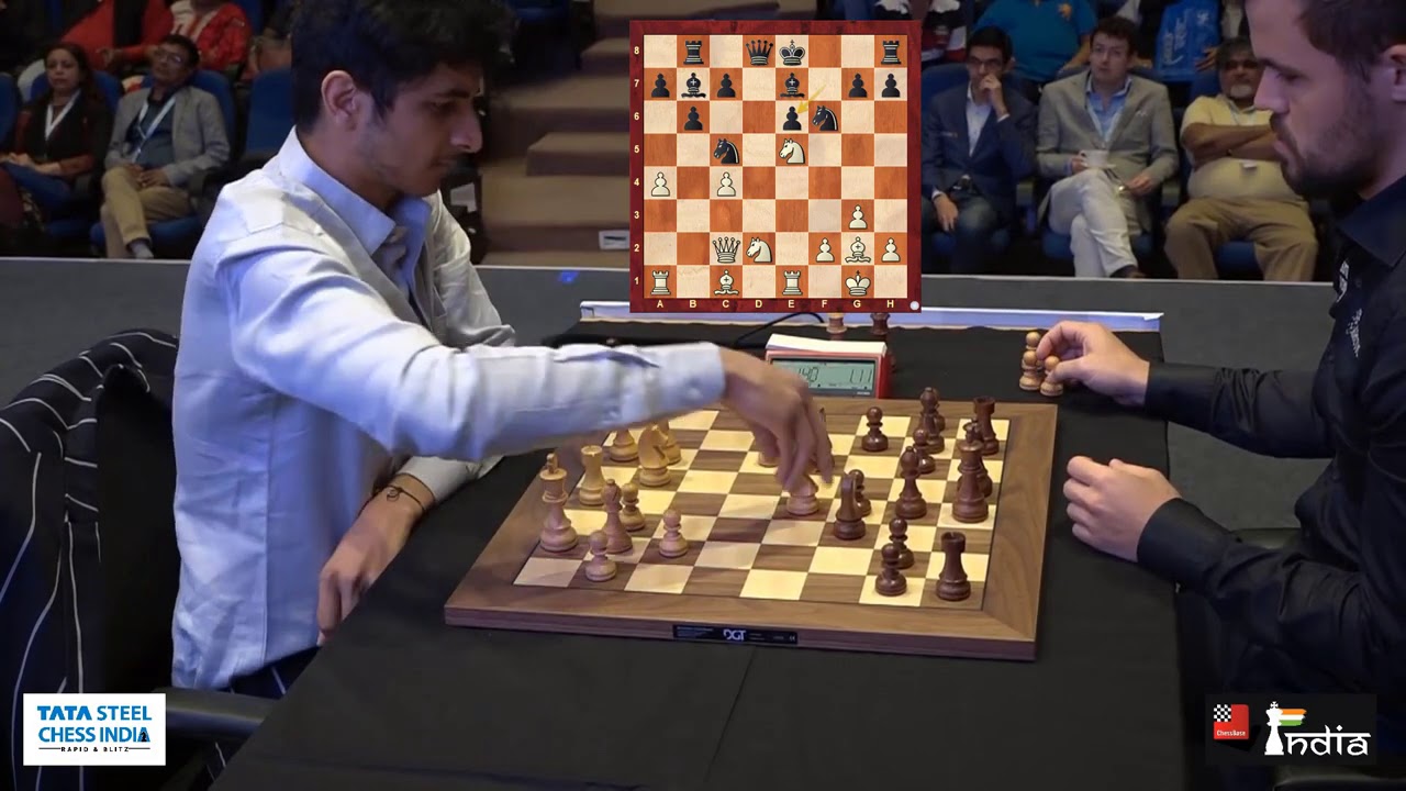 Not the shortest game of Magnus Carlsens chess career