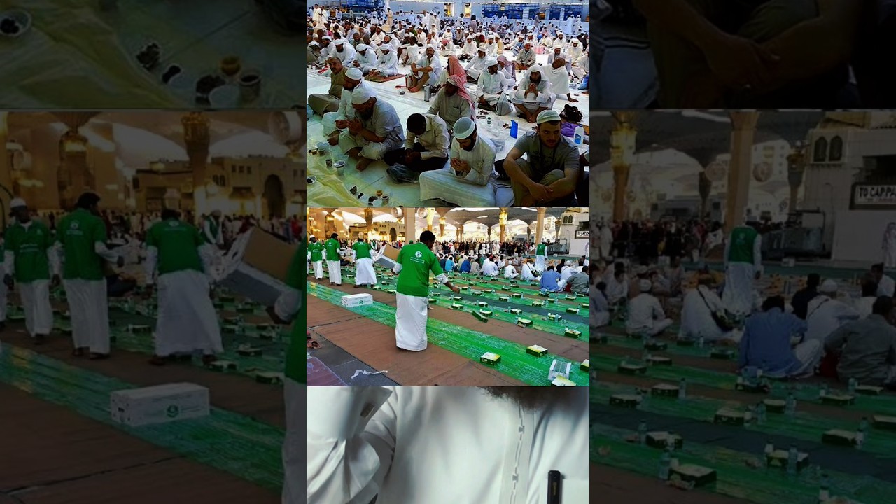 Бесплатный ифтар на двух Святынях 