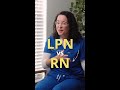 Lpn vs rn  licensed practical nurse vs registered nurse  lecturio nursing
