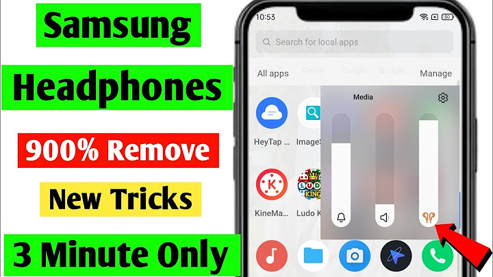 How to remove Headphones Symbol in Samsung | headphones Symbol problem solution