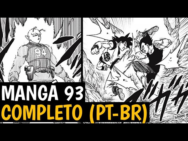 DRAGON BALL SUPER CAPÍTULO 93 DO MANGÁ 