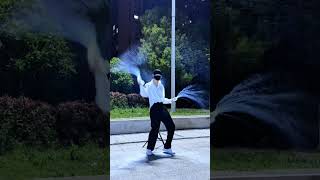 Dancing In The Rain made By Me  waterdance slowmo dancechallenge