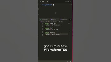 #TerraformTEN /7 String Interpolation #Shorts #terraform