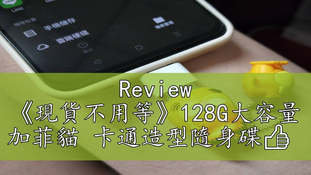 Review 《現貨不用等》128G大容量 加菲貓 卡通造型隨身碟👍 - YouTube