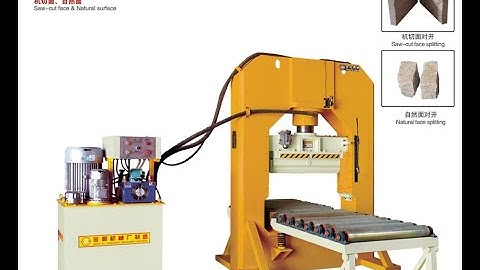 block splitting machine rock splitter