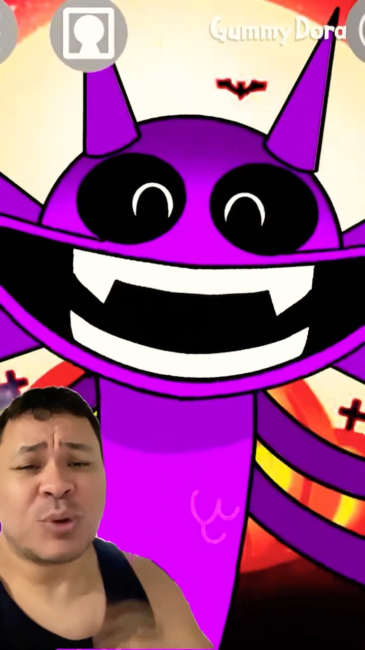 DURPLE MUITO MALVADO #mayumigames #sprunki #shortsvideo #youtubeshorts