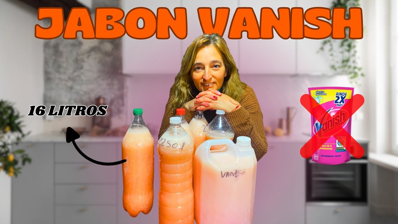🧼JABON VANISH CASERO✨*DEJA DE GASTAR DEMAS*💸