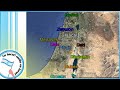 Las Tribus de Israel en el mapa