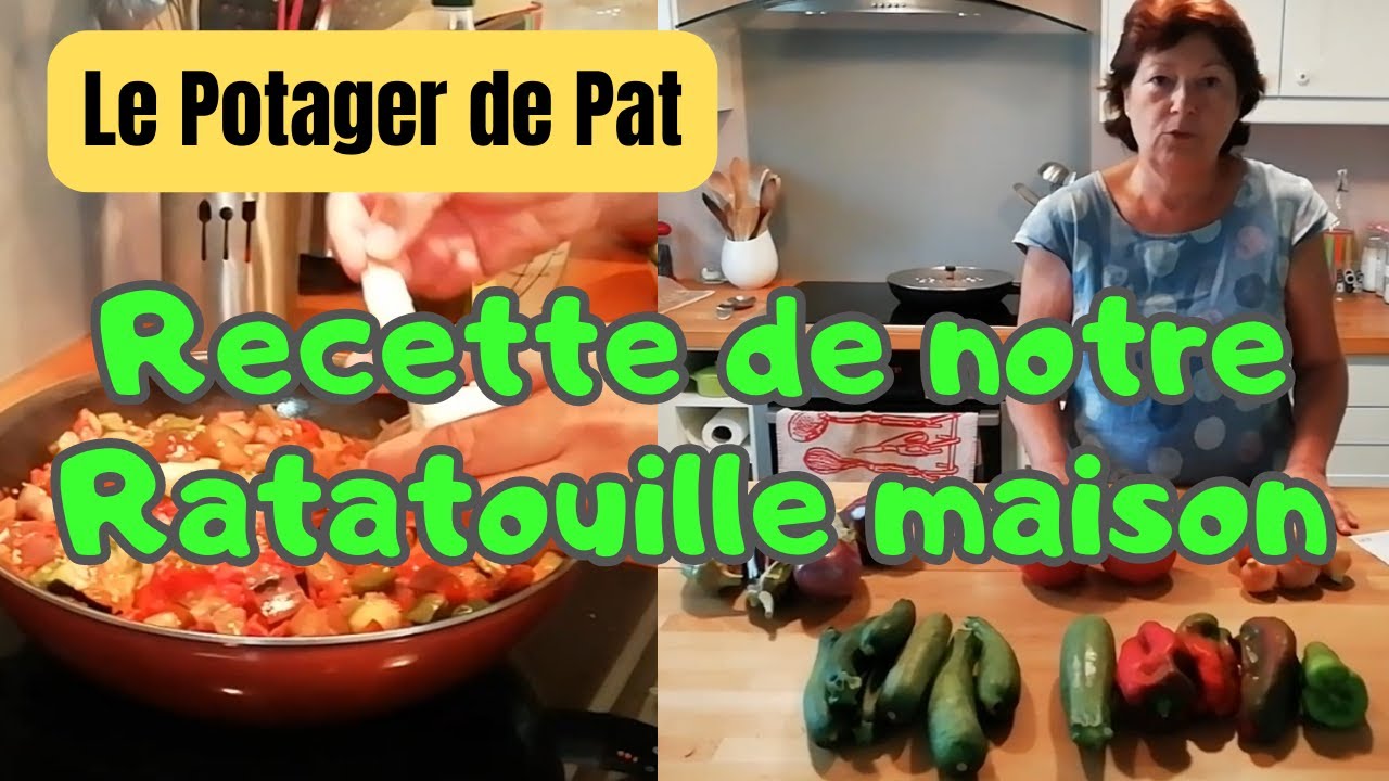 Recette de cuisine : Ratatouille maison avec les légumes du potager et stérilisation avec bocaux