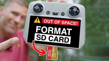 ⏱️ Hoe je de SD-kaart in de DJI RC2 en DJI RC Remote formatteert in MINDER dan 1 minuut!