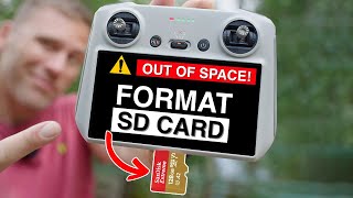 ⏱️ How to Format the SD Card in DJI RC2 and DJI RC Remote, in LESS than 1 min!