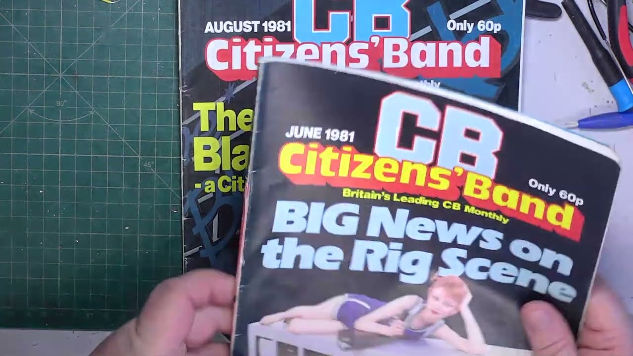 A look at vintage UK CB radio magazines from 1981