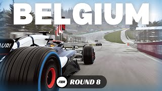 F1 23 | EXECUTING A PERFECT RACE! - FZR Round 8 Belgium