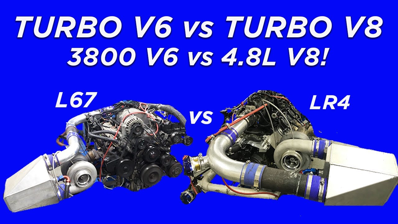 JUNKYARD TURBO 3.8L V6 VS 4.8L V8L67 VS LR4, HOW TO MAKE 600+ HP