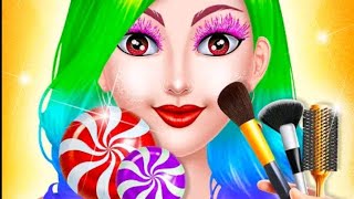 Candi Girl Fashion Dressup Makeup And Spa Salon screenshot 3