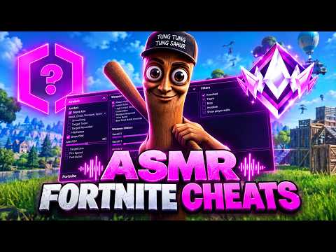 Fortnite Cheats ASMR - Your 5'1 Boyfriend Larps Tung Tung With A Fortnite Cheat