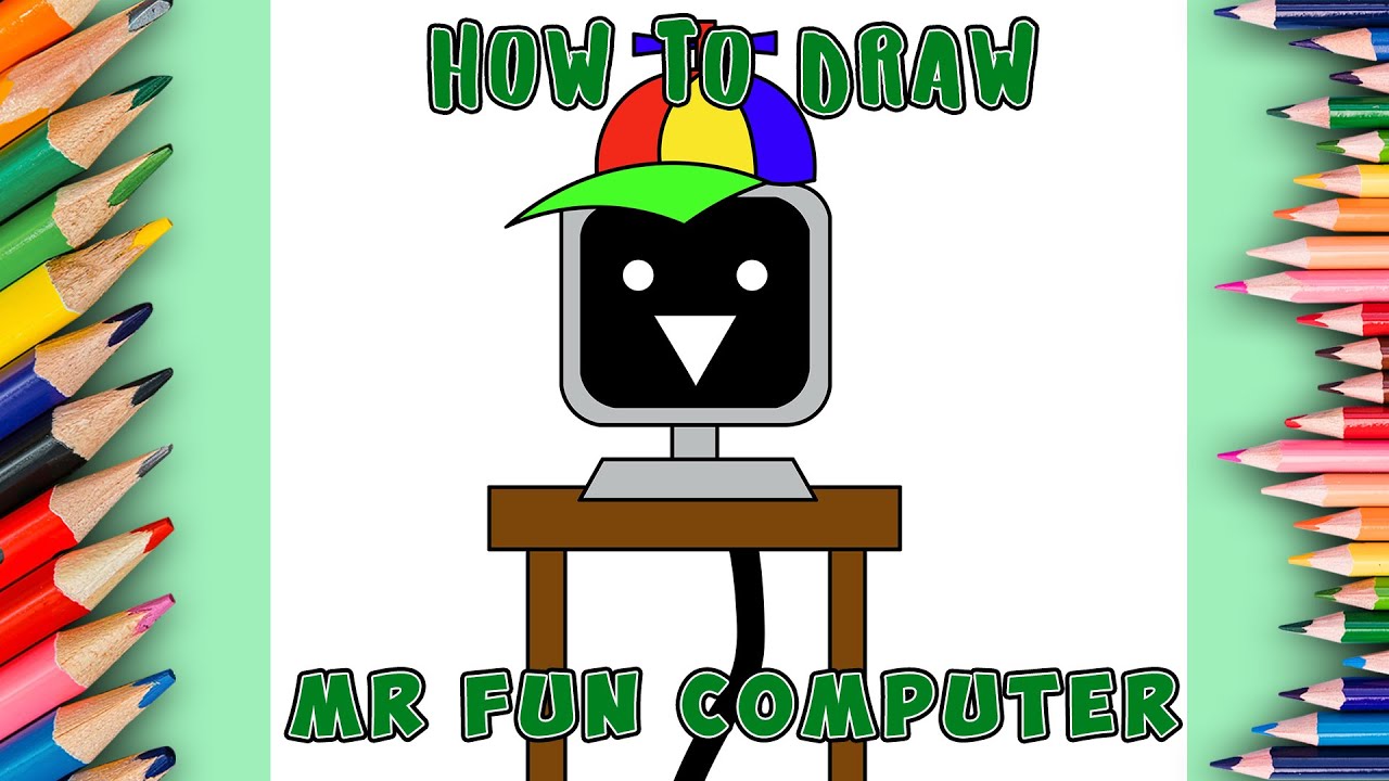 Drawing MR FUN COMPUTER | INCREDIBOX SPRUNKI - YouTube