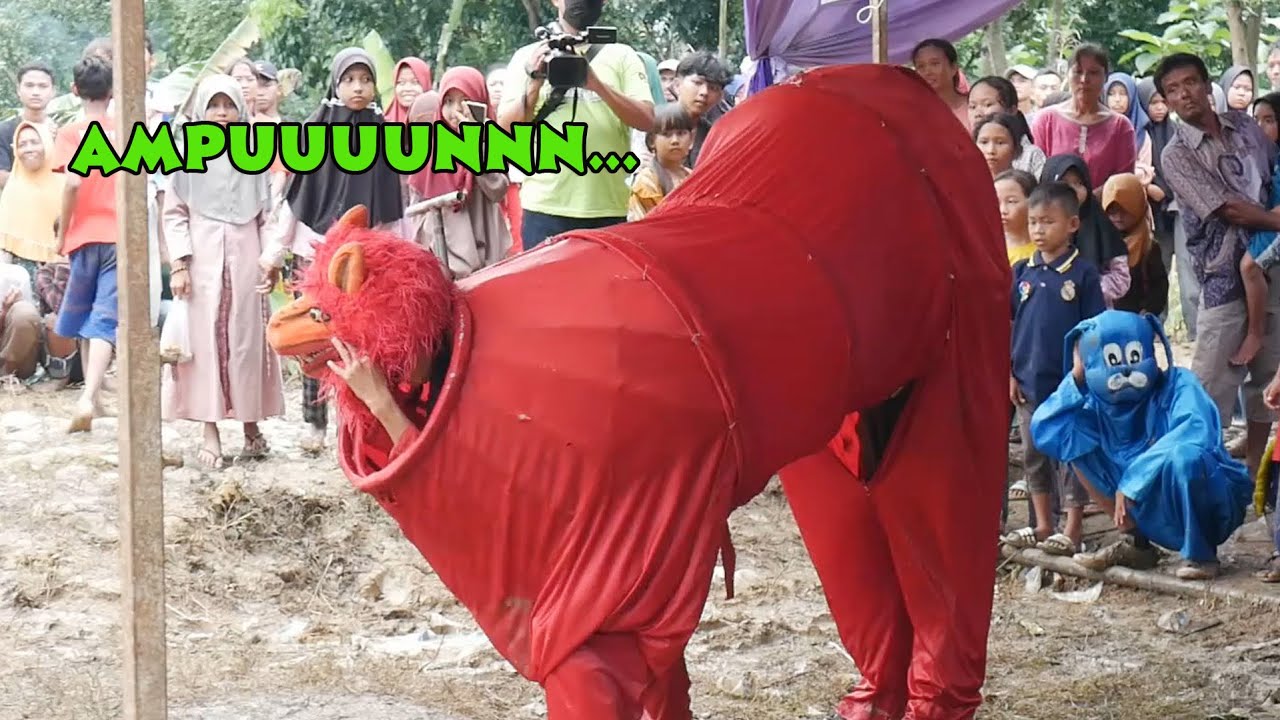 MACAN TARUNGAN KUDA MERAH KELUAR 4N4K ~ BUROK CINTA NADA BUDAYA SHOW DUKUH MINGKRIK  27/06/2022