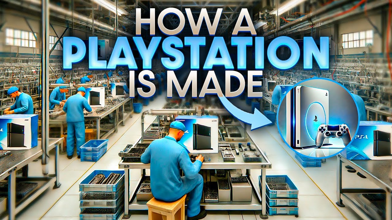 Psx Factory How PLAYSTATIONS Are Made - YouTube