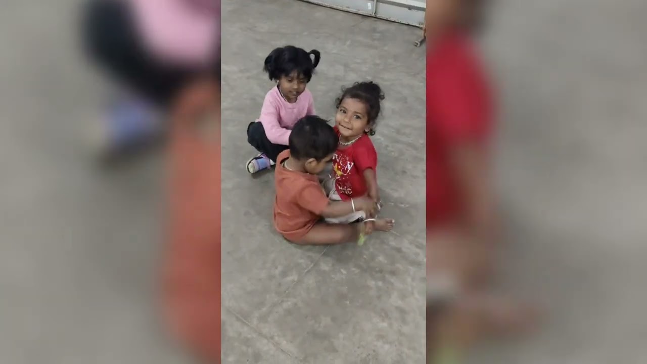 Before laya ear piercing day 💙💙