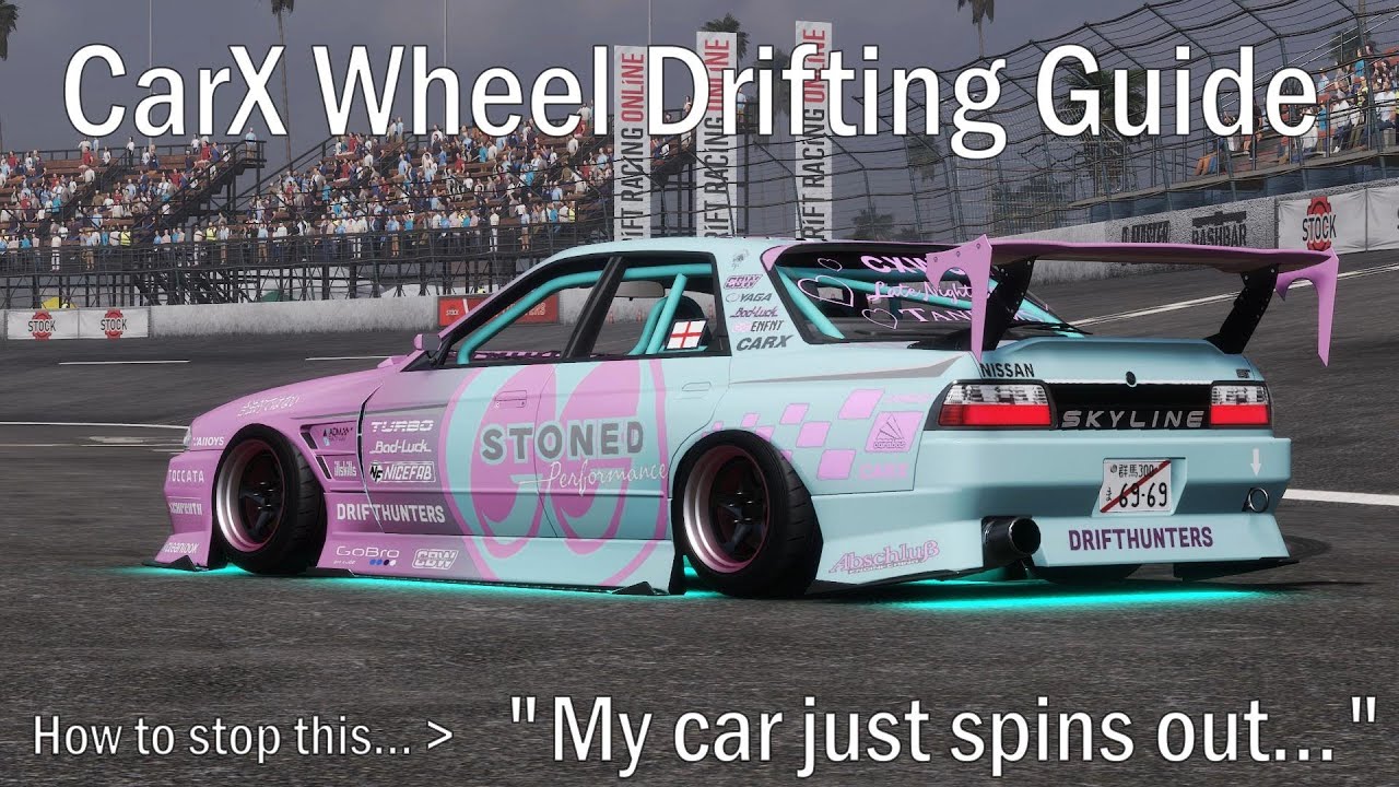Ultimate CarX Wheel Drifting How to get started Drift initiation