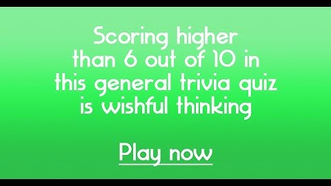 Ultimate Trivia Challenge: Test Your Knowledge with These 10 Fun Questions!
