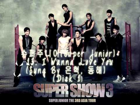 슈퍼주니어 (Super Junior) (+) I Wanna Love You (Sung By 은혁 & 동해)