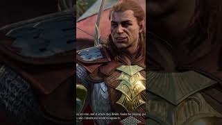Halsin Reaction To Wyrms Crossing  #shorts #gamingshorts #baldursgate3 #rpg #pcgaming #gaming