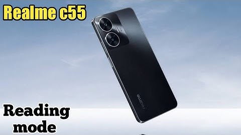 How To Reading Mode Setting Inow To Enable Reading Mode In Realme C55, How To Use Eyepro Plus