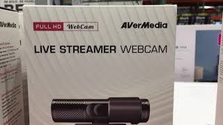 AverMedia FullHD Live Streamer WebCam $55 @ #Costco after $15off