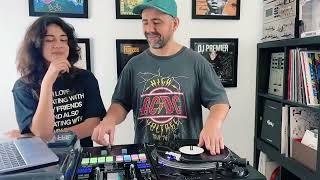 Scratch practice with @IAMDJMICHELLE 🎚️🔥 #dj #scratch #scratching #scratchdj #turntablism